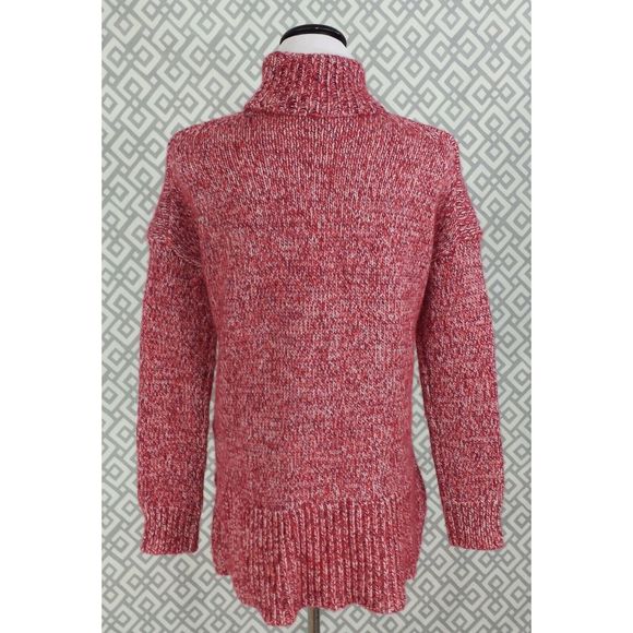 J. Crew Wool Mohair Turtleneck High Low Sweater - Picture 4 of 6